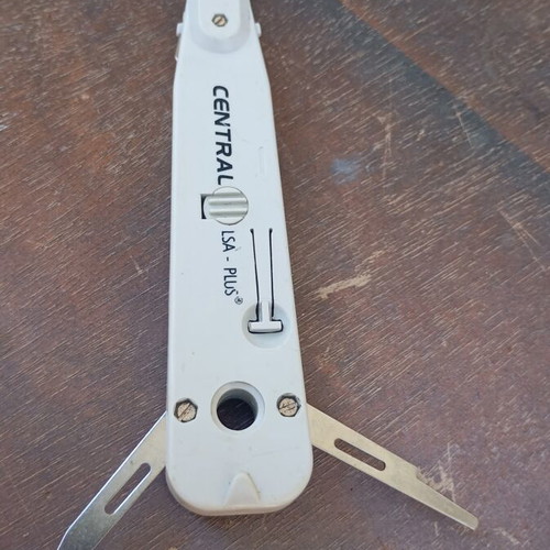 Central LSA-PLUS Punch Down Tool with Sensor like new