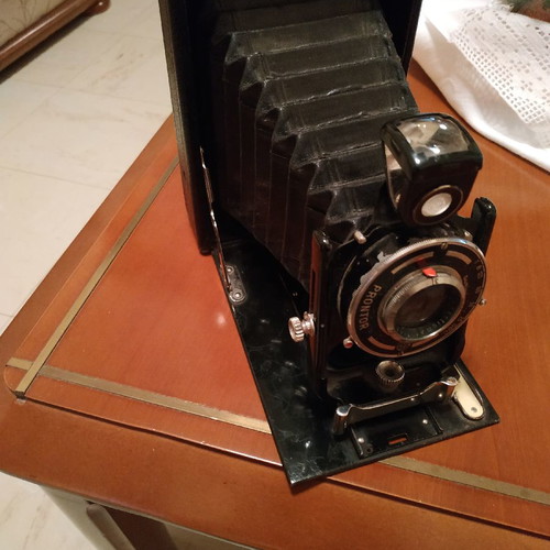 Prontor vintage camera used, 1930, Germany