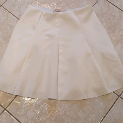 Bershka white skirt like new, size M 38 10