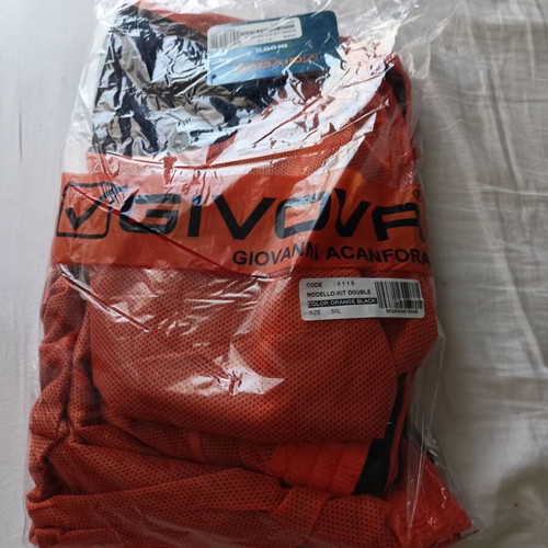 Givova sports set 3XL new, double-sided, breathable