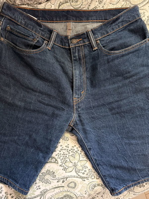 Levi's 505-C Denim Shorts W34 like new, dark blue