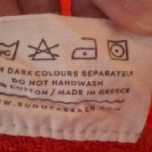 Sun of a Beach beach towel large, new, cotton, red