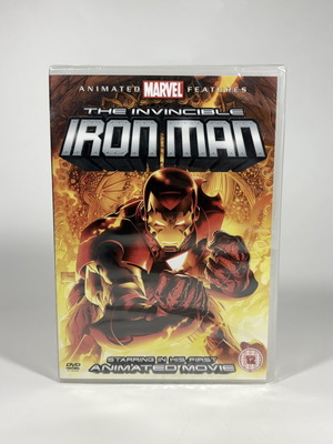 The Invincible Iron Man DVD καινούργιο, με αγγλικούς υπότιτλους