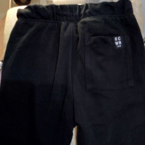 Zara Kids Black Velour Jogger Pants Size 10 / 140 Like New