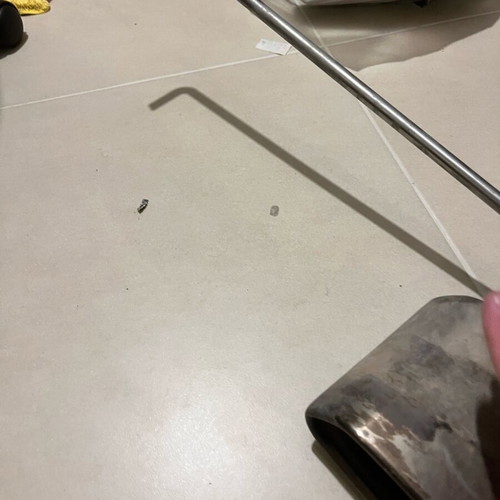 Car exhaust used, Mini Cooper style as shown