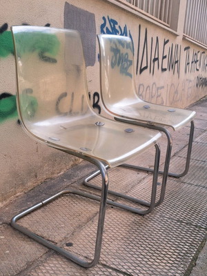 Καρέκλες Tobias chair για την IKEA μεταχειρισμένες, σετ 2 τεμαχίων