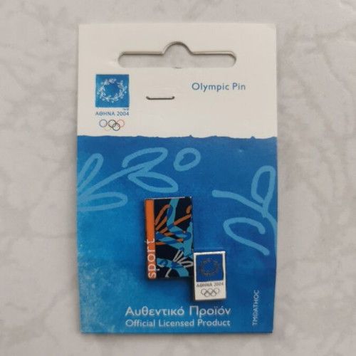 Olympic Pin Athens 2004 New, Collectible