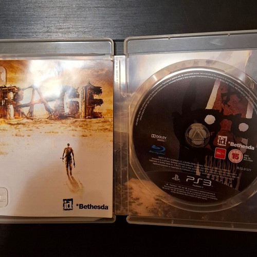 Rage Anarchy Edition PS3 like new