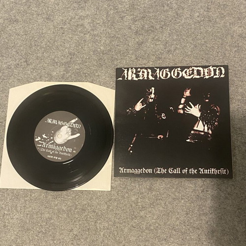 Vargsang / Armaggedon 7" vinyl - In Darkness They Will Bleed, limited edition
