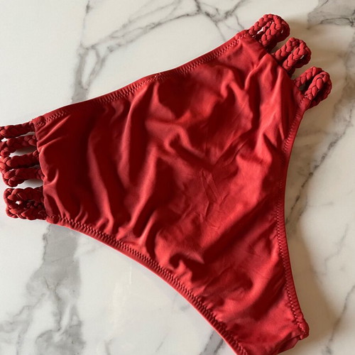 Vero by Aslanis swimsuit like new, red, size No L, high waist