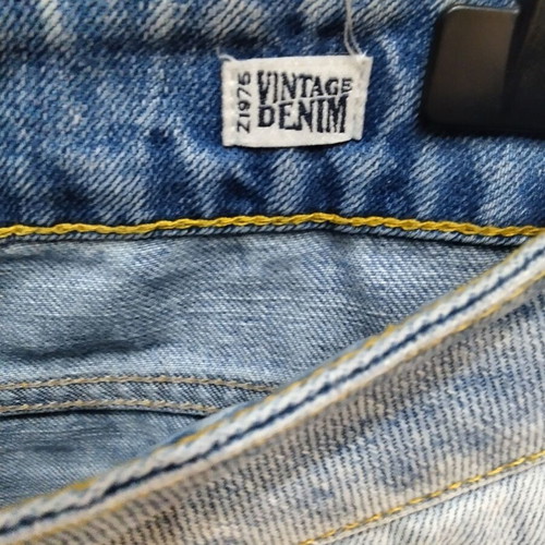 Zara Vintage Denim Jeans size 36 like new, straight fit, blue