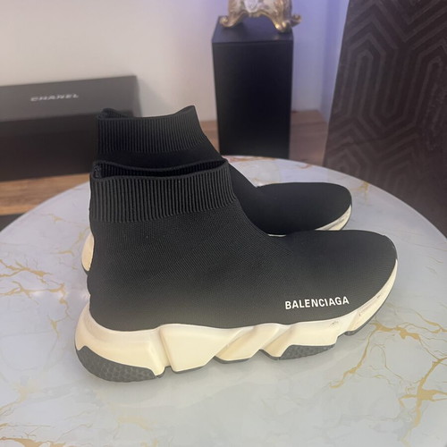 Balenciaga sneakers used, black, size 38