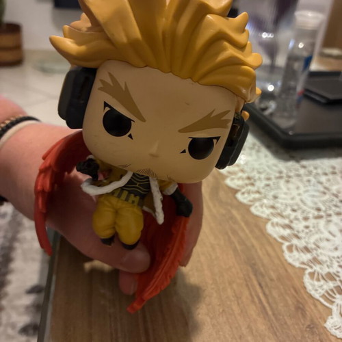 Funko Pop! Animation My Hero Academia Hawks 1141 used figure missing parts