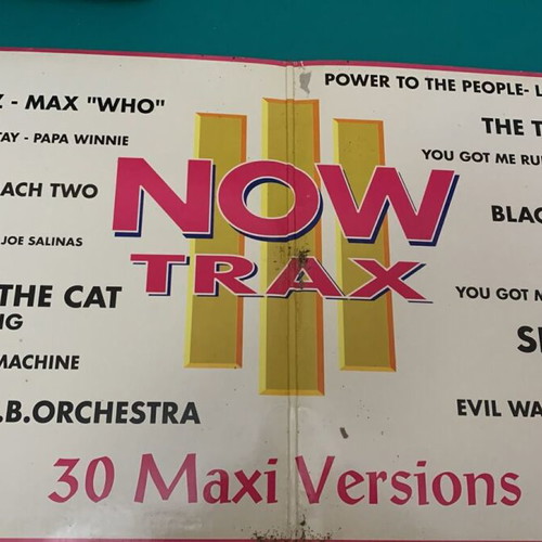 Now Trax triple record used
