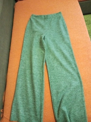 Green pants new, size S