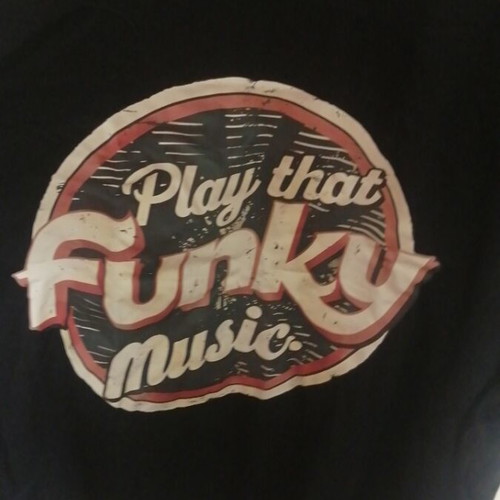 Unisex T-shirt Play That Funky Music 2XL new, 100% cotton
