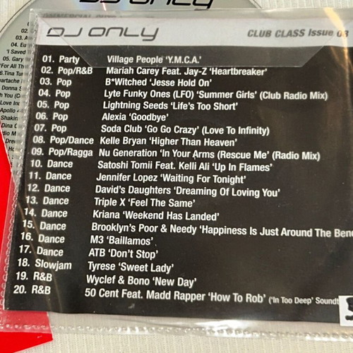 DMC DJ Only Issue 08 double promo CD, rare dance club mixes