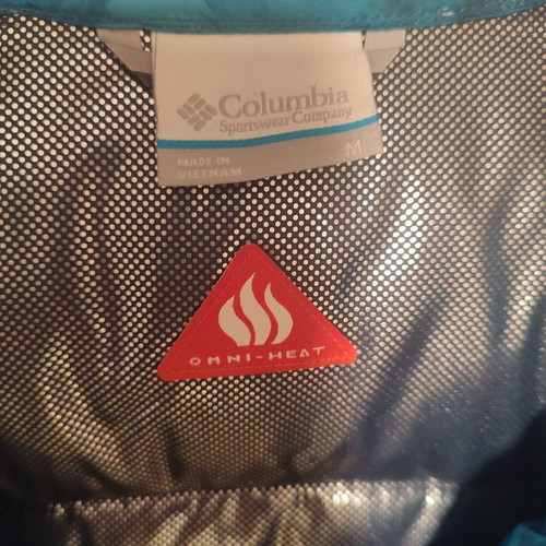 Columbia women's jacket used, blue, size M
