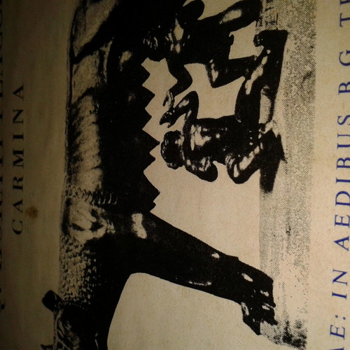 Q.Horati Flacci.Carmina used book