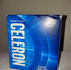 Intel Celeron Dual Core G3930 2.9GHz Επεξεργαστής 2 Πυρήνων για Socket 1151 σε Κουτί