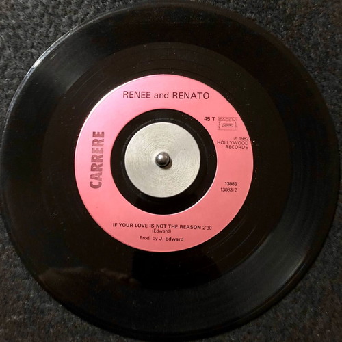 Renée & Renato Save Your Love 7" vinyl like new, pop