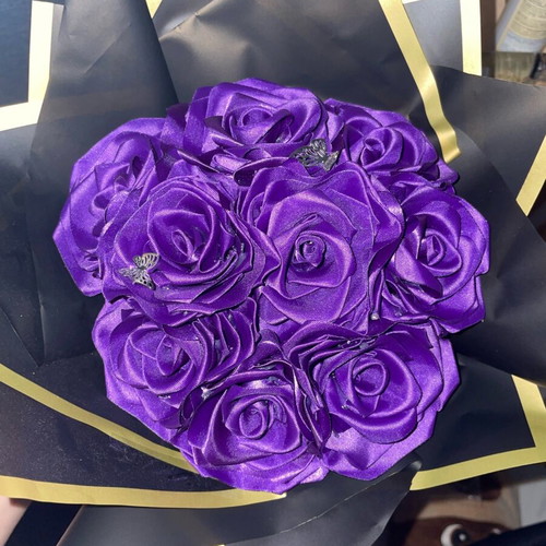 Handmade flowers made to order in various colors