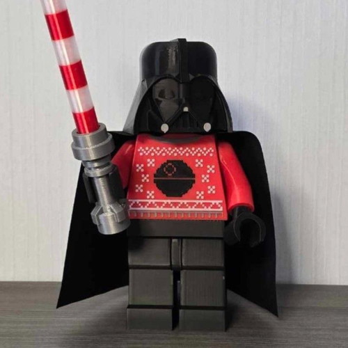 LegoDarth Vader new, Christmas mood, 15cm, 3D printed