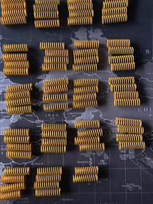 Springs for 3D printer bed set of 4 new