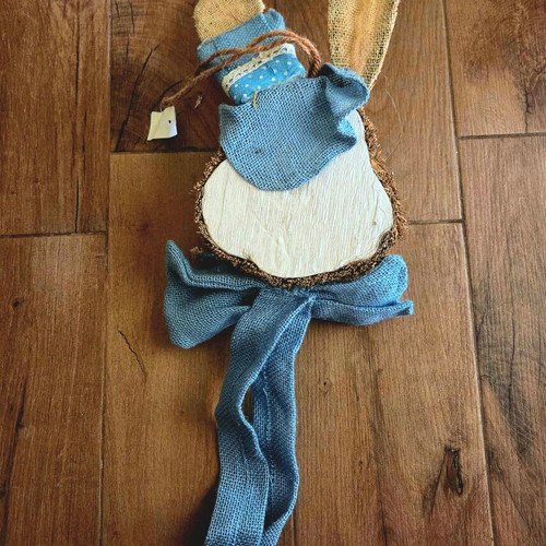 Decorative rabbit like new with hat and bow for boy's room