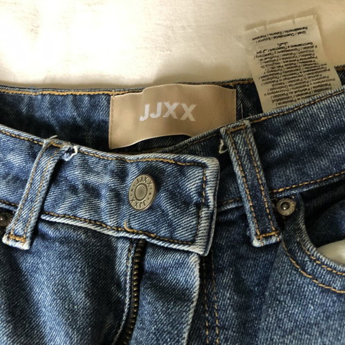 JJXX Women's Slim High Waist Jeans New, Size XS/S, Blue Cotton Stretch
