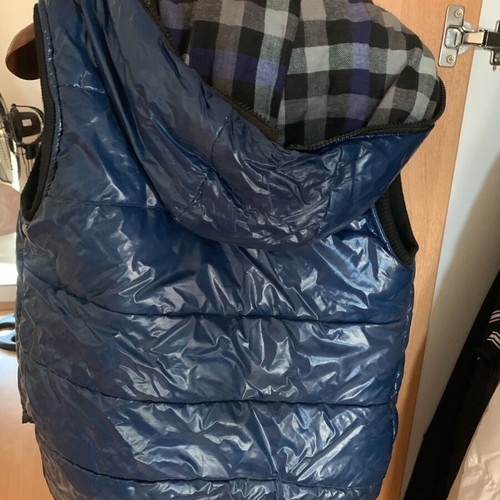 BSB vest used, shiny blue, size S
