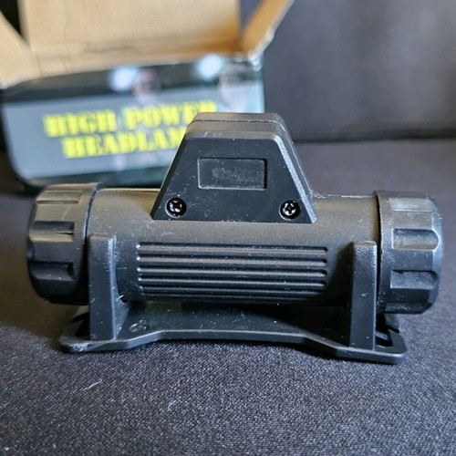 Rechargeable Headlamp with 1200mAh Battery and Side Magnet new