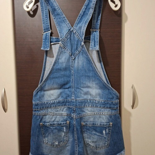 Stradivarius denim shorts overall like new, blue, size S