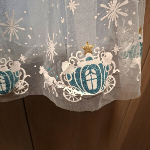 Cinderella costume like new, size up to 115cm