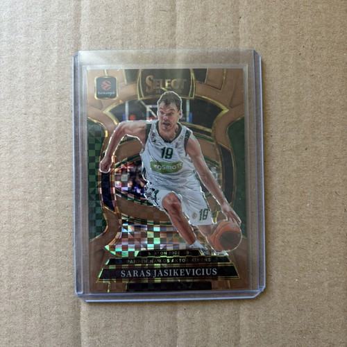 Panini EuroLeague Select Saras Jasikevicius Concourse card like new