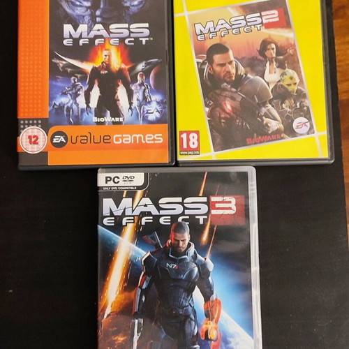 Mass Effect 1-2-3 PC used action games