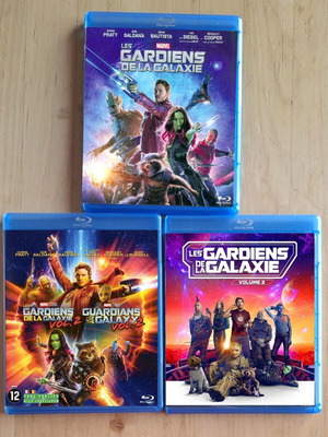 Marvel Guardians of the Galaxy trilogy Blu-ray set, region free