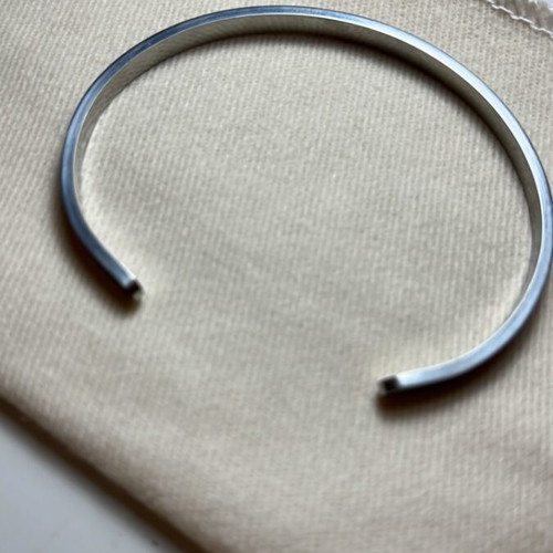 Maison Margiela cuff link bracelet silver 925, new