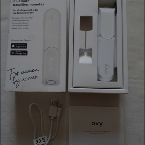 Bluetooth Basal Thermometer Ovy new