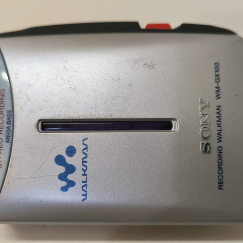 Sony Walkman WM-GX100 radio cassette-corder used, fully functional