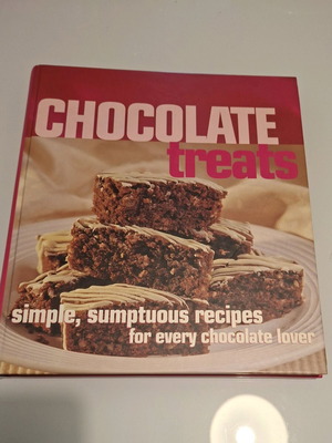 Cookbook Chocolate treats like new, in English