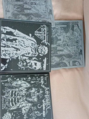 Asphyx vinyl set like new, two records included