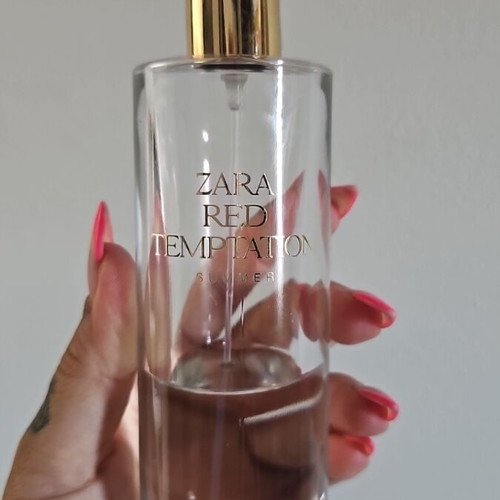 Zara Red Temptation Summer perfume used, large bottle