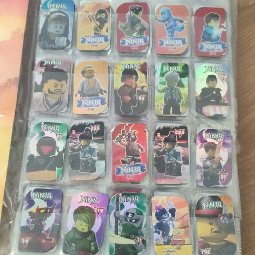 Brawl Stars Ninja Album with 263 Metal Tags like New