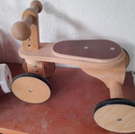 Ξύλινο ποδήλατο First Woody Bike της HOPPL σαν καινούργιο
