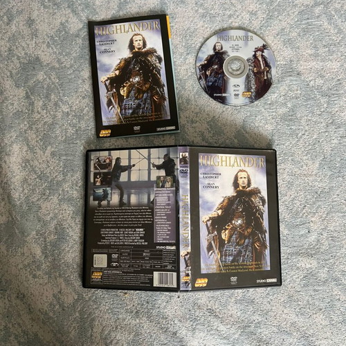 Highlander 1 DVD like new with subtitles