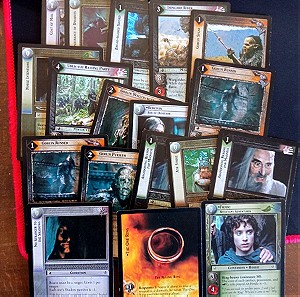 The Lord of the rings CCG singles
