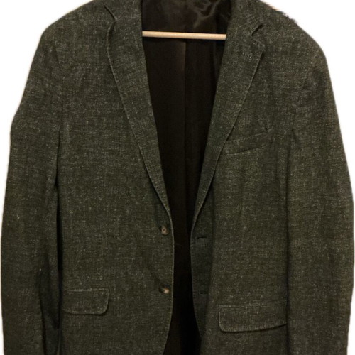 Massimo Dutti blazer new, old money label, gray and blue