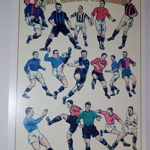 Giuseppe Meazza & György Sárosi World Cup 1938 collectible card new