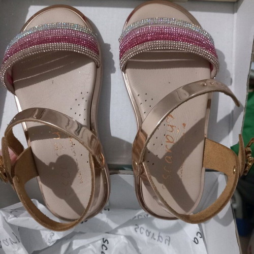 Scarpy children's sandals like new, size 26, multicolor